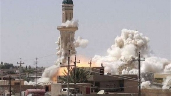 انفجار مسجد عمر بن خطاب